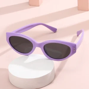 Children’s Silicone Fashionable Cat Eyes UV 400 Unisex Children Polarized Kids Sunglasses