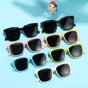 Children’s Stylish Sunglasses Trendy Fashion Sunglasses with UV Protection Perfect for Babies Suitable for Kids in Summer