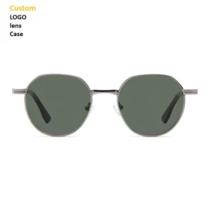 China Made Fashionable Metal Frame Full Rim Sunglasses TAC Lenses Light Weight Comfortable % UV Protection Luxury Outdoor