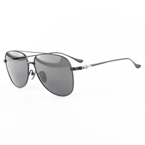 China Manufacturers Traditional Chic Black Cool Men Women Titan Pilot Shades Private Label Designer Beach Sunglasses Custom Logo