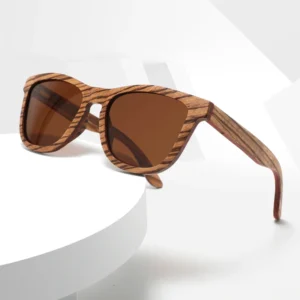 China Wood Sun Glasses Custom Handmade Polarized Wooden Sunglasses Gafas De Madera Occhiali Da Sole