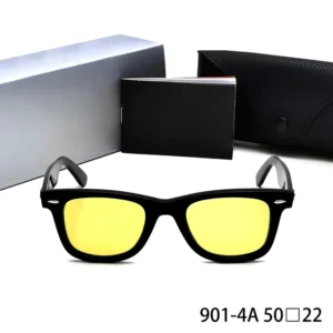 Classic 2140 Fashion Acetate Frame Sunglasses Men Vintage Designer Sun Glasses Women Glass Lens Eyewear