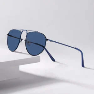 Classic Fashion Metal Frame Sun Glasses Custom Logo Sunglasses