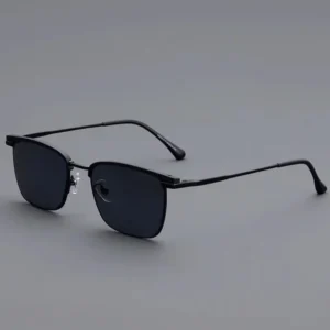 Classic Fashion Sunglasses Men Outdoor Sun Shades Eye Glasses High Quality Square Metal Frame Designer Sunglasses