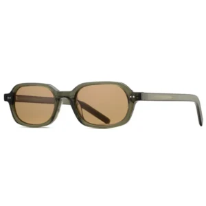 Classic Green Retro Sunglasses Custom Fashion Acetate Small Frame Sunglasses for Unisex