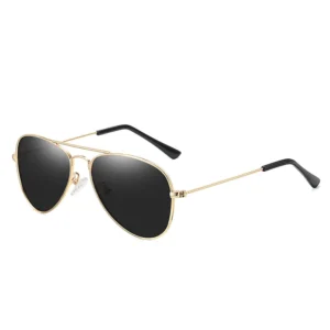 Classic Kids Polarized Sunglasses Fashion Children Pilot Sun Glasses Metal Frame Girls Outdoors Glasses UV400