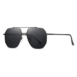 Classic Metal Frame Men Anti-Glare Sun Glasses TAC Lens Driving Polarized Eyeglasses