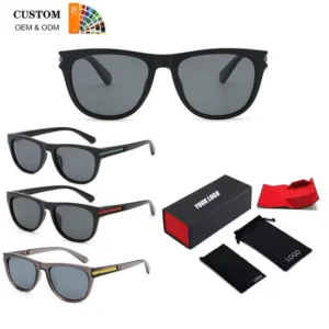 Classic Polarized Men and Women Driving Box Sunglasses Manufacturer UV400 Polarized Sunglasses