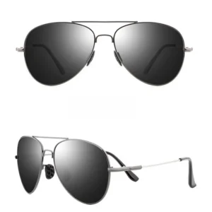 Classic Polarized TAC Lens Titanium Frame CE UV400 Driving Glasses Sunglasses for Men