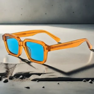 Classic Retro Round Polarized Sunglasses for Women Men Acetate Frame Tac Lens