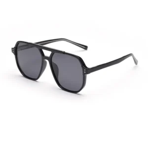 Classic Retro Sunglasses Round Frame Polarized Sunglasses Men High Quality Double Bridge Sunglasses