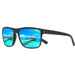 Classic Retro TR90 Frame Sunglasses for Men Casual Driving Polarized with Fashionable PC Material Sports Eyewear