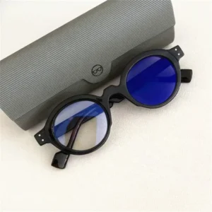 Classic Round Photochromic glasses for men anti blue light PC retro round antireflet lunettes lenses optical