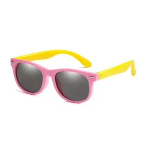 Classic Soft Unisex Children Gradient Polarized Flexible Fashion Safety Sunglasses R01 CN ZHE