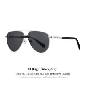 Classic Sunglasses Adult Titanium Sunglasses Men’s and Women’s Fashion Trend Glasses Cross border