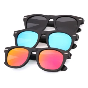 Classic Timeless Handmade Polarized Sunglasses All Wood Frame Unisex for Beach & Vacation