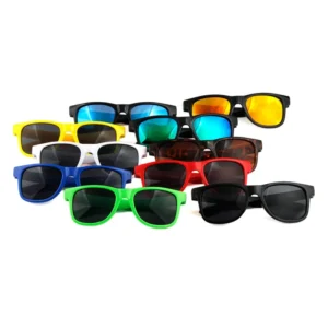 Classic square Kids Sunglasses Custom logo Plastic Sun Glasses for Child