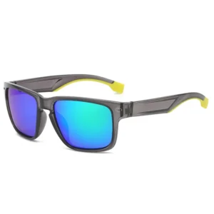 Classic square Plastic Frame UV400 Polarized Sport Glasses Men Outdoor Sports Sunglasses