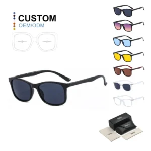 Classics Sun Glasses Custom Logo UV400 Square Riding Driving Outdoor Sunglasses for Men and Women