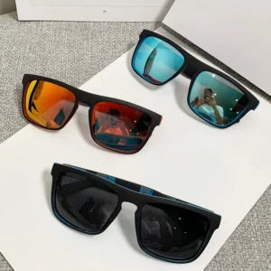 Colored Polarized Fishing Sunglasses Logo Support Lightweight Glasses for Driving With UV400