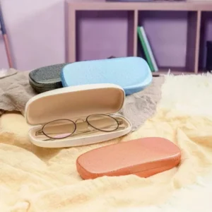Colorful Glasses Case Shiny Metallic Eyeglasses Case Trendy Sunglasses Protector for Daily & Personal Use
