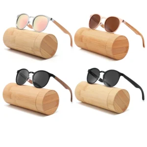 Conchen Custom Logo Designer Sunglasses Wood Wooden SunGlasses