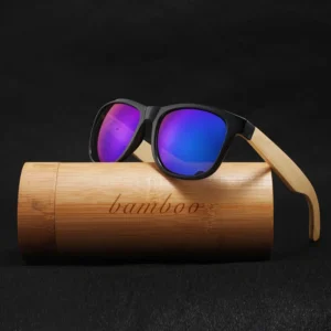 Conchen Custom Sun Glasses Bamboo Mirror Sunglasses Sun Glasses Wooden UV400 Wild Wooden Sunglasses