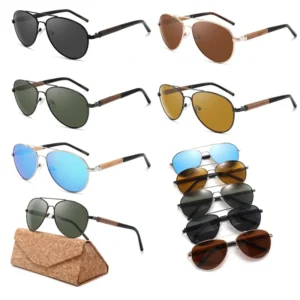 Conchen Factory Wood Sunglasses Men Luxury Brand logo Custom Sun Glasses Polarized Sunglasses