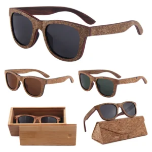 Conchen Wooden Sunglasses Fashion Shades UV 400 Polarized Sun Glasses Custom logo