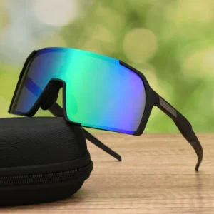 Cost effective Outdoor Bicycle Brand Custom logo Polarized Driving Running Cycling Oversize Glasses Men Sports Sunglasses