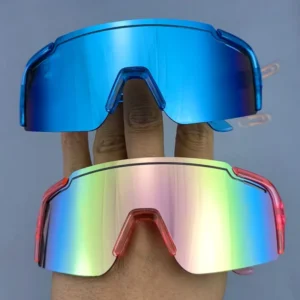 Cross border Boys Cycling Glasses Kids Sunglasses Colorful Shades Windproof UV400 EN166 Goggles Sports Eyewear Girls