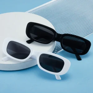 Cross border Foreign Trade Small Frame Sunglasses Personality Street Photo Square Frame Sunglasses Candy Color Gift Sunglasses