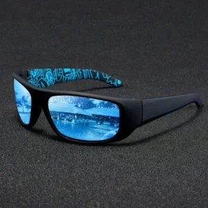 Cross-border Outdoor Sports Polarized Sunglasses for Men Women Windproof Eye-protecting Rimless Square