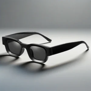 Custom Acetate Sunglasses Vintage Polarized Square UV Lenses Orange Frame Comfortable Fit Unisex Eyewear