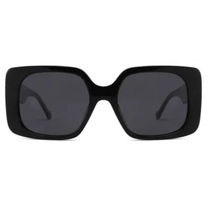 Custom Acetate Unisex Oval Polarized Sports Sunglasses