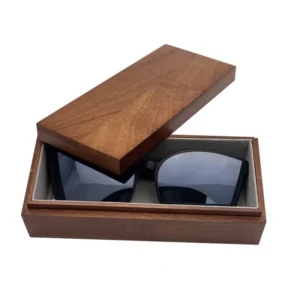 Custom Design Eyewear Accessories Gift Sunglasses Wooden Packaging Box