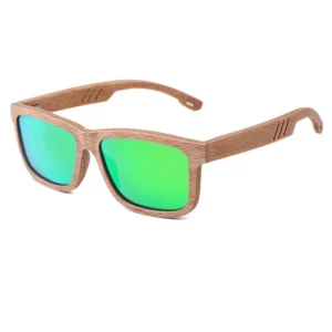 Custom Engraved Artisanal Craftsmanship Degradable Wooden Sunglasses Lightweight for Outdoor and Driving