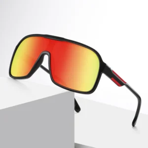 Custom Fashion Polarized Sports Sunglasses for Men and Women Road Bike Run & Cycle with PC Frame and Tac Lenses