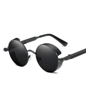 Custom Fashion Sunglasses Vintage Round Glasses Men and Women Polarized Sunglasses Custom