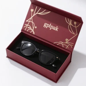 Custom Fashionable Sunglasses Package Custom Box Color Logo Magnetic Closure Box Foam Insert for Sunglasses Gift Box
