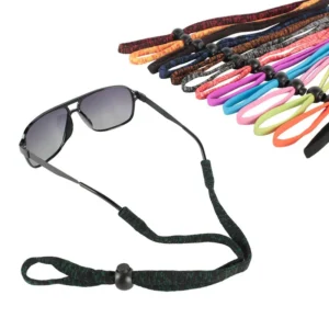 Custom Glasses Strap Nylon Sports Sunglasses Adjustable Universal Fit Rope Eyewear Retainer Reading Chain for Men Women Kids