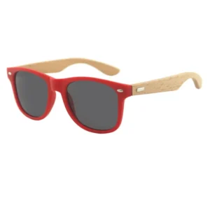 Custom Logo Beech Wood Sunglasses UV400 Wooden Sunglasses Fashionable Men Women Sun Glasses