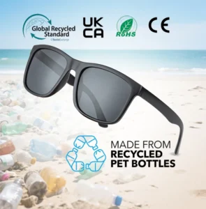 Custom Logo Brand Manufactures Recycled Sunglasses Polarized Fashion UV400 Men Women Sunglasses Women Eyewear Polarized