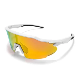Custom Logo Brand TR90 Sports Sunglasses Pickleball Cycling Glasses Pink Red Blue Multi Color Lens for Scooter Moto Bike