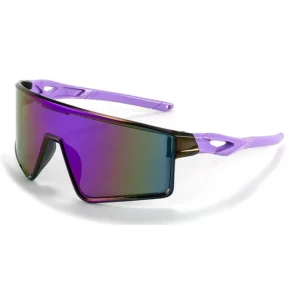 Custom Logo Cycling Sunglasses Youth Sports Outdoor Sun Glasses UV Protection for Riding Sports Kids Sports Eyewear Teenager
