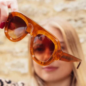 Custom Logo Fashion Acetate Square Sun Glasses UV400 Thick Frame Pilot Sunglasses for Women Men