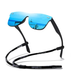 Custom Logo Fashion Colorful PC Frame TAC Lenses Polarized UV400 Sunglasses