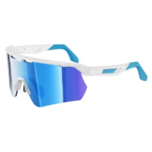 Custom Logo Fashion TR90 MTB Road Bike Cycling Sunglasses UV400 Windproof Non Polarized Sports Eyewear