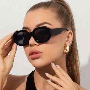 Custom Logo Fashion Thick Frame Designer Hombre Sun Glasses Vintage Retro Trendy Women Men Sunglasses