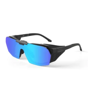 Custom Logo Fishing Glasses Detachable Flip Up Lens Side Shield Driving Sunglasses for Outdoor Sports